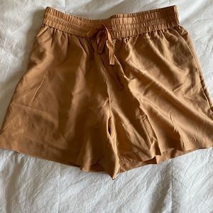 100%silk shorts